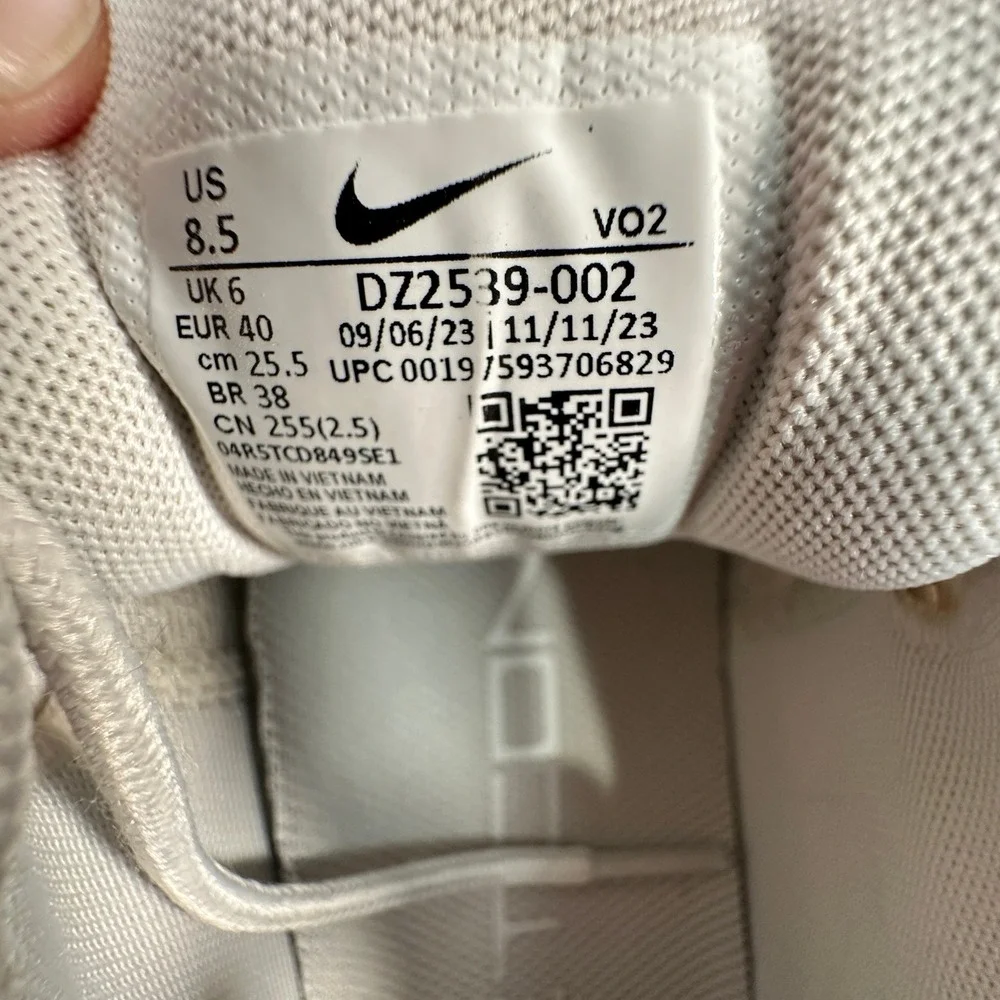 Nike Metcon 9 AMP Light Bone Sail Orewood Womens Size 8.5 Gym Shoes DZ2539-002